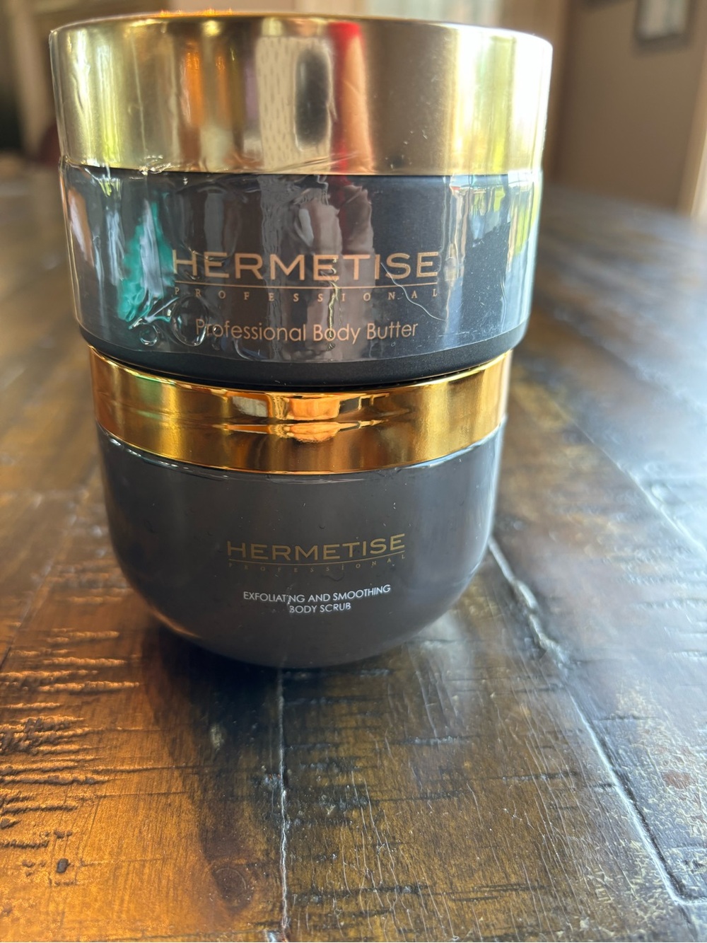 Hermetise Professional Body Butter - Black & Gold